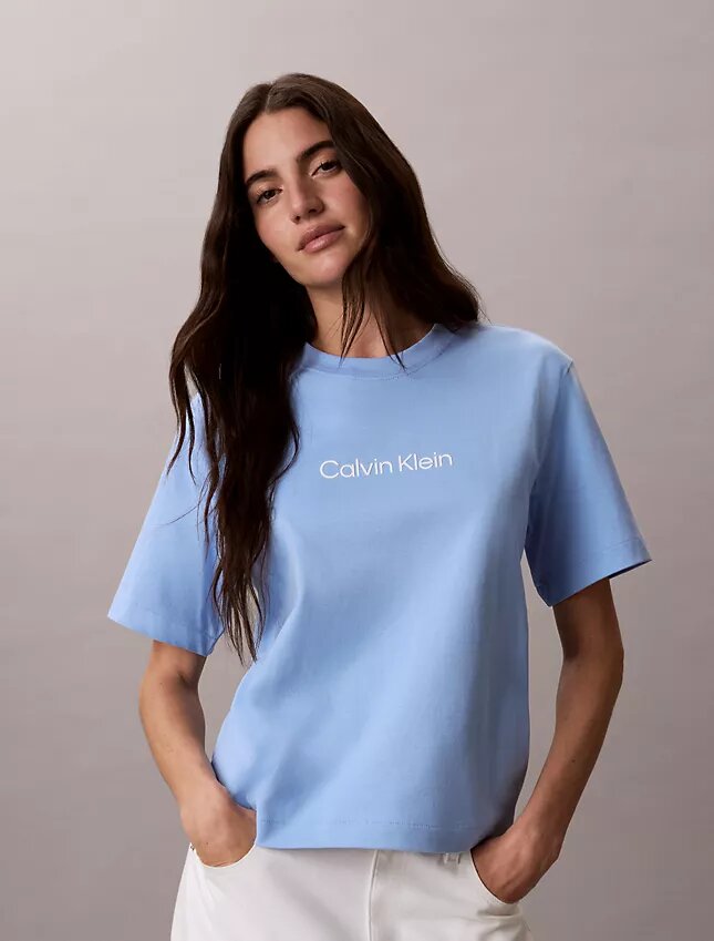 T-shirt ample avec logo standard T-shirt ample avec logo standard