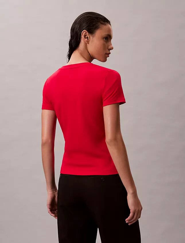 T-shirt ample à col en V en coton Liquid T-shirt ample à col en V en coton Liquid
