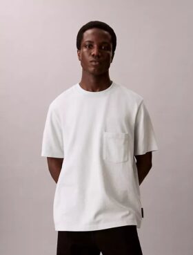 T-shirt ample en mélange de coton
