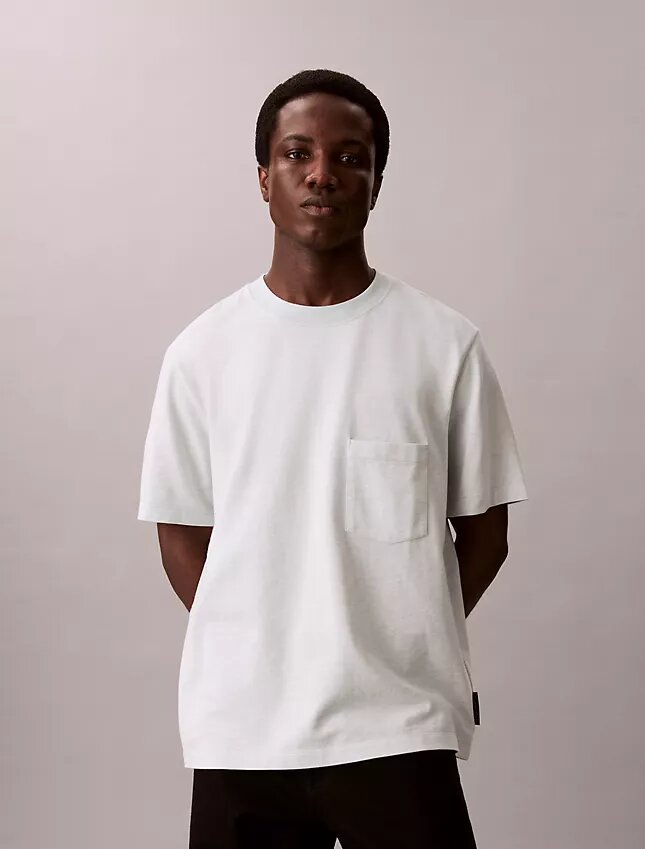 T-shirt ample en mélange de coton T-shirt ample en mélange de coton