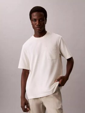 T-shirt ample en mélange de coton