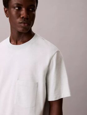 T-shirt ample en mélange de coton