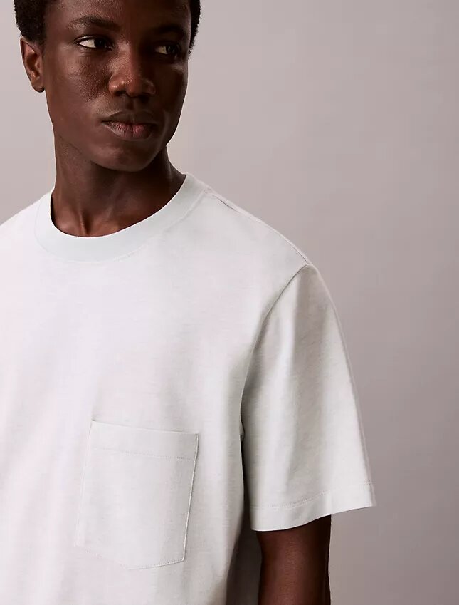 T-shirt ample en mélange de coton T-shirt ample en mélange de coton