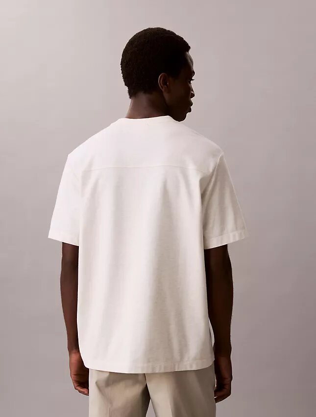 T-shirt ample en mélange de coton T-shirt ample en mélange de coton