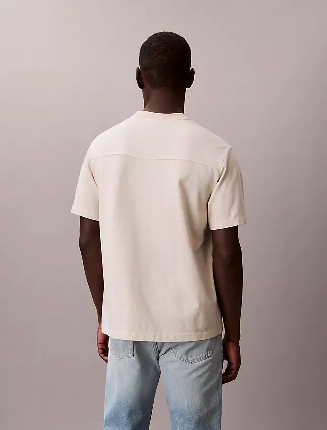 T-shirt ample en mélange de coton T-shirt ample en mélange de coton