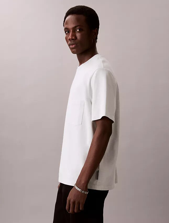 T-shirt ample en mélange de coton T-shirt ample en mélange de coton
