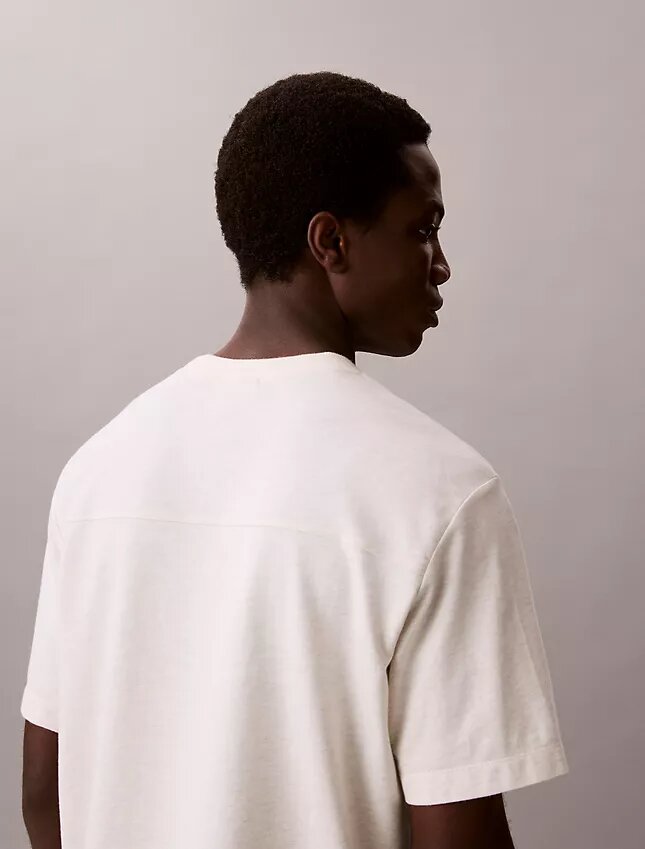T-shirt ample en mélange de coton T-shirt ample en mélange de coton