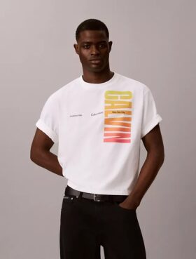 T-shirt ample à logo Pride audacieux