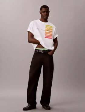 T-shirt ample à logo Pride audacieux