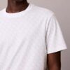 T-shirt ample à monogramme intégral T-shirt ample à monogramme intégral