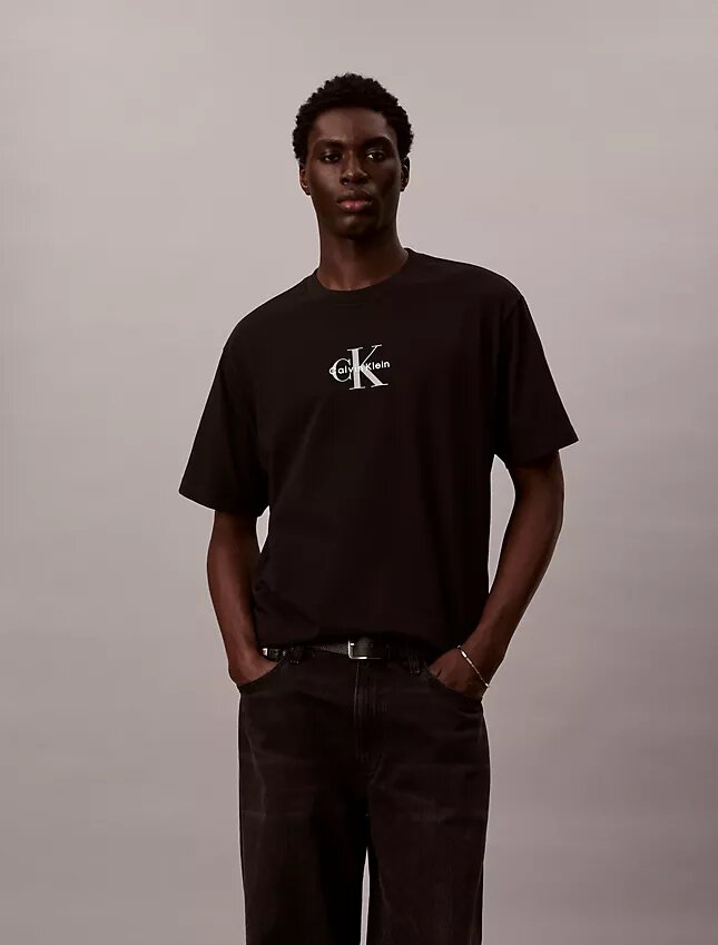 T-shirt ample Monologo T-shirt ample Monologo