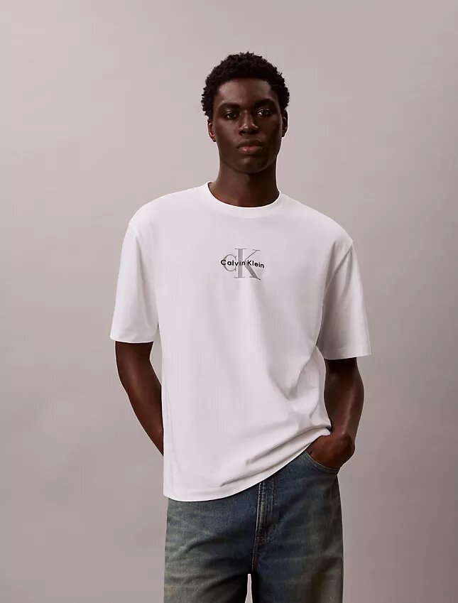 T-shirt ample Monologo T-shirt ample Monologo