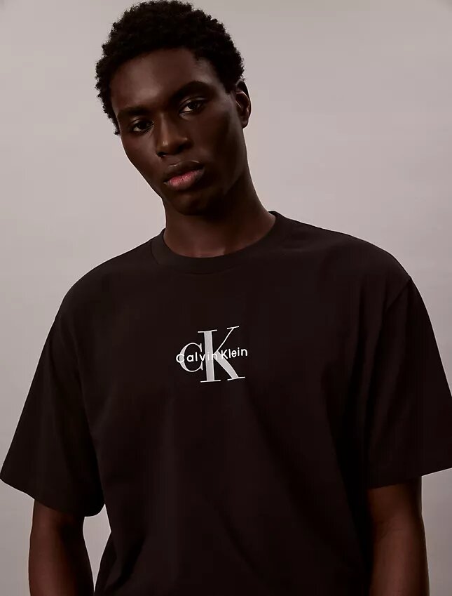 T-shirt ample Monologo T-shirt ample Monologo