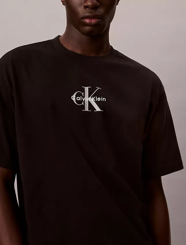 T-shirt ample Monologo T-shirt ample Monologo