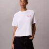 T-shirt ample à motif Calvin Klein en cursive T-shirt ample à motif Calvin Klein en cursive