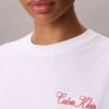 T-shirt ample à motif Calvin Klein en cursive T-shirt ample à motif Calvin Klein en cursive