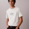 T-shirt ample à rayures et Monogram T-shirt ample à rayures et Monogram