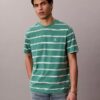 T-shirt ample à rayures et Monogram T-shirt ample à rayures et Monogram