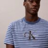 T-shirt ample à rayures et Monogram T-shirt ample à rayures et Monogram