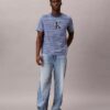 T-shirt ample à rayures et Monogram T-shirt ample à rayures et Monogram