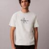 T-shirt ample à rayures et Monogram T-shirt ample à rayures et Monogram