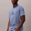 T-shirt ample à rayures et Monogram T-shirt ample à rayures et Monogram