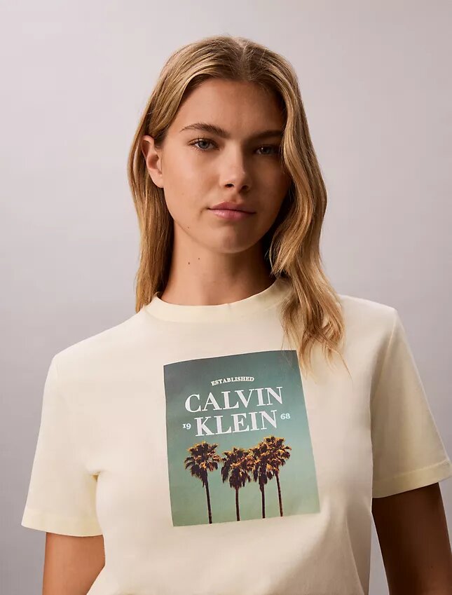 T-shirt avec logo graphique « Palm Tree » T-shirt avec logo graphique « Palm Tree »