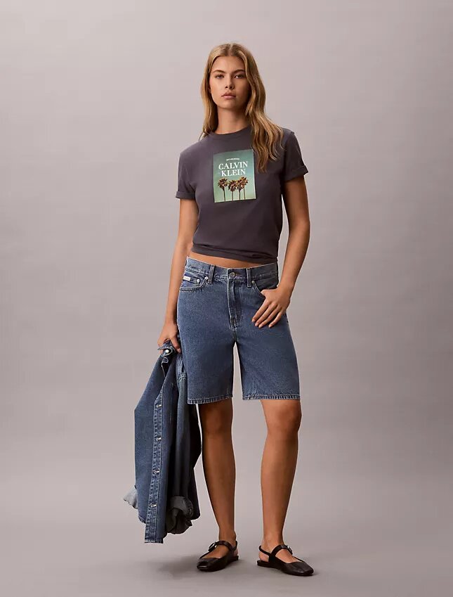 T-shirt avec logo graphique « Palm Tree » T-shirt avec logo graphique « Palm Tree »