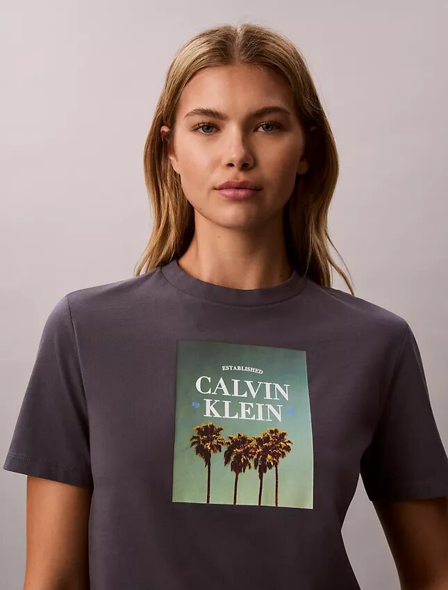 T-shirt avec logo graphique « Palm Tree » T-shirt avec logo graphique « Palm Tree »