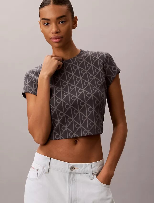 T-shirt bébé avec logo emblématique T-shirt bébé avec logo emblématique