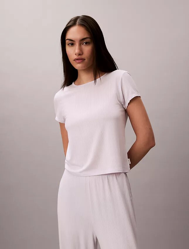 T-shirt bébé en Modal stretch à mailles lâches T-shirt bébé en Modal stretch à mailles lâches