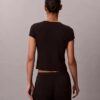 T-shirt bébé en Modal stretch à mailles lâches T-shirt bébé en Modal stretch à mailles lâches