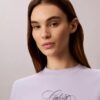 T-shirt classique avec logo Calvin Script T-shirt classique avec logo Calvin Script