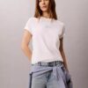 T-shirt classique avec logo Calvin Script T-shirt classique avec logo Calvin Script
