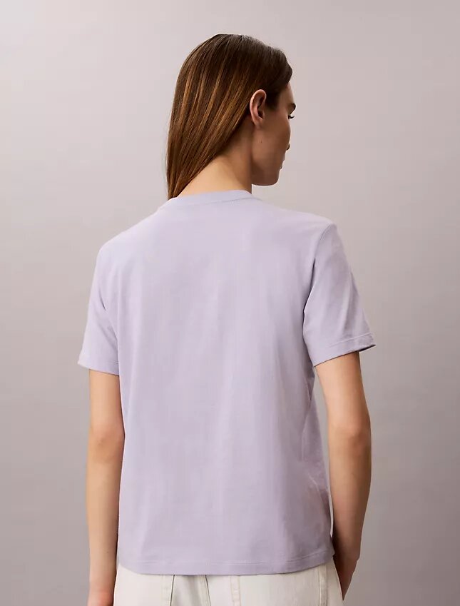 T-shirt classique avec logo Calvin Script T-shirt classique avec logo Calvin Script