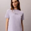 T-shirt classique avec logo Calvin Script T-shirt classique avec logo Calvin Script