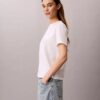 T-shirt classique avec logo Calvin Script T-shirt classique avec logo Calvin Script