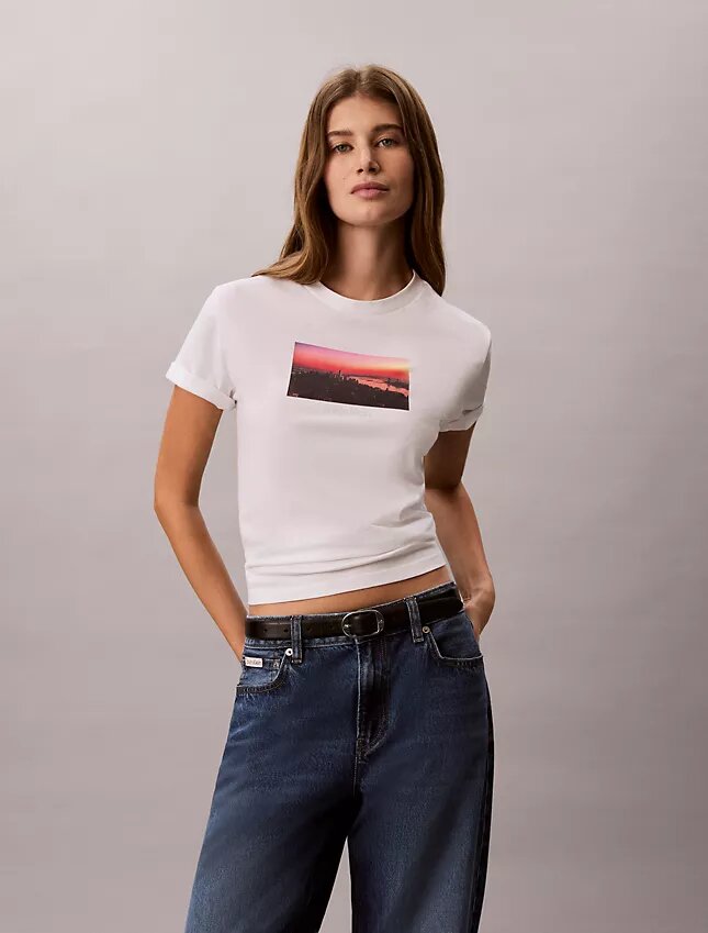 T-shirt classique avec logo City Sunset T-shirt classique avec logo City Sunset