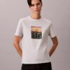 T-shirt classique avec logo « City Sunset »