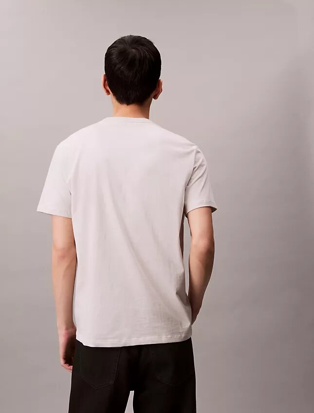 T-shirt classique avec logo délavé T-shirt classique avec logo délavé
