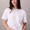 T-shirt classique avec logo emblématique T-shirt classique avec logo emblématique