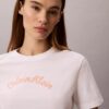 T-shirt classique avec logo en feutre T-shirt classique avec logo en feutre