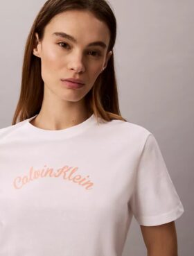T-shirt classique avec logo en feutre