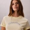 T-shirt classique avec logo en feutre T-shirt classique avec logo en feutre