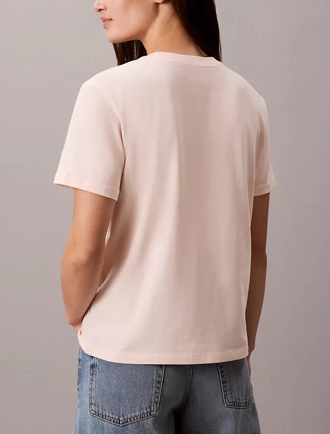 T-shirt classique avec logo en feutre T-shirt classique avec logo en feutre