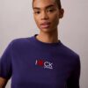 T-shirt classique avec logo en forme de cœur T-shirt classique avec logo en forme de cœur