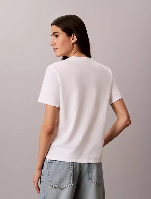 T-shirt classique avec logo en forme de cœur T-shirt classique avec logo en forme de cœur