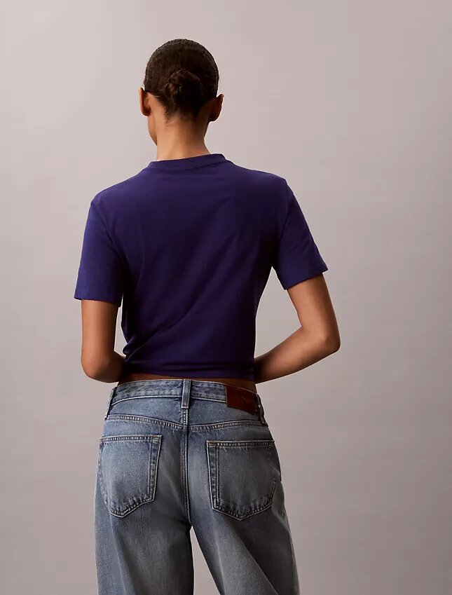 T-shirt classique avec logo en forme de cœur T-shirt classique avec logo en forme de cœur
