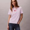 T-shirt classique avec logo en forme de cœur T-shirt classique avec logo en forme de cœur