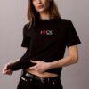 T-shirt classique avec logo en forme de cœur T-shirt classique avec logo en forme de cœur